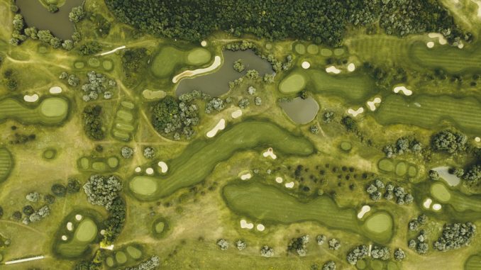 Golf för barn illustration